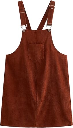 burgundy cord pinafore dress primark