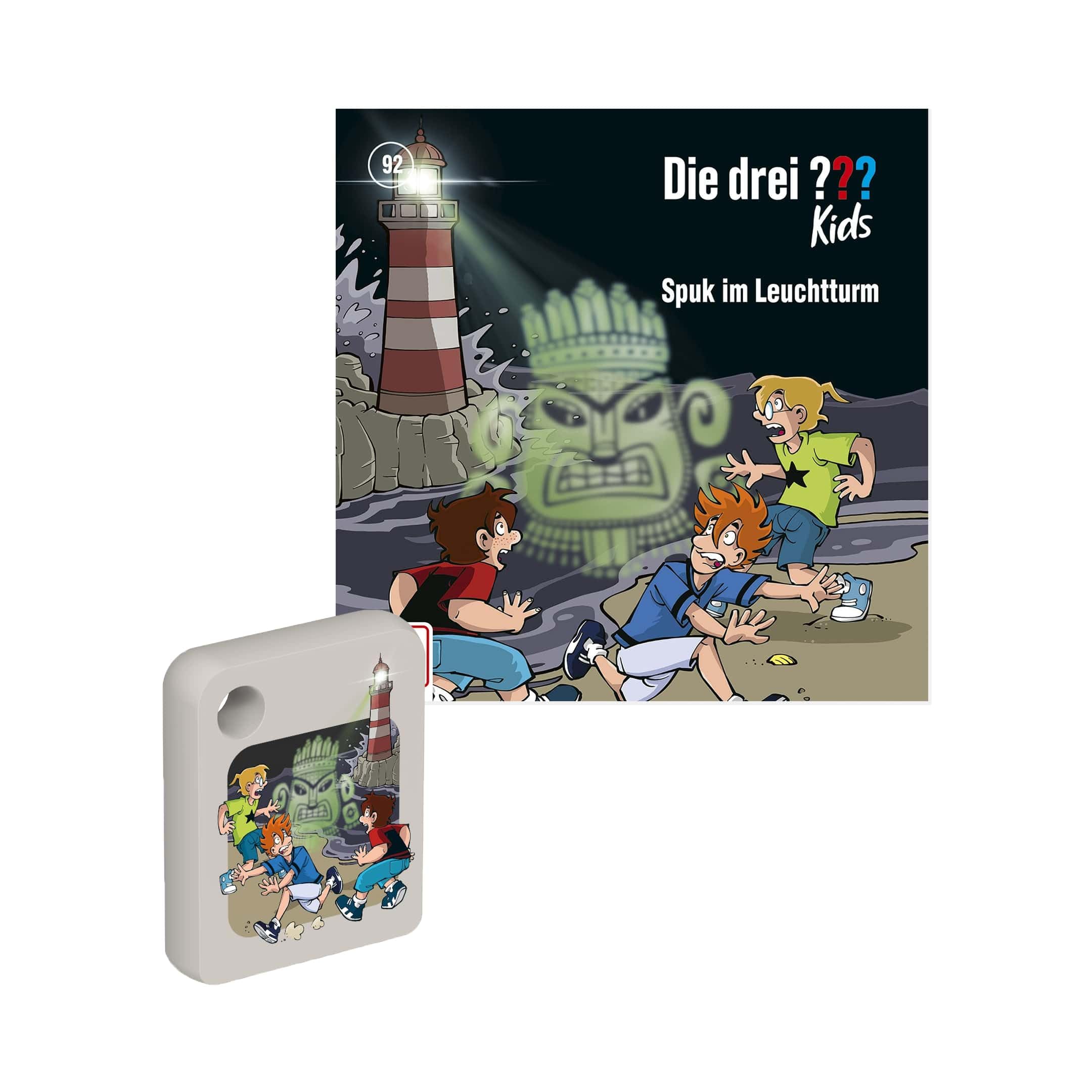 Galakto Audio Token: Die drei ??? Kids - Episode 92: Haunted in the Lighthouse, Listening Spie for Children from 6 Years, Playing Time Approx. 92 Minutes