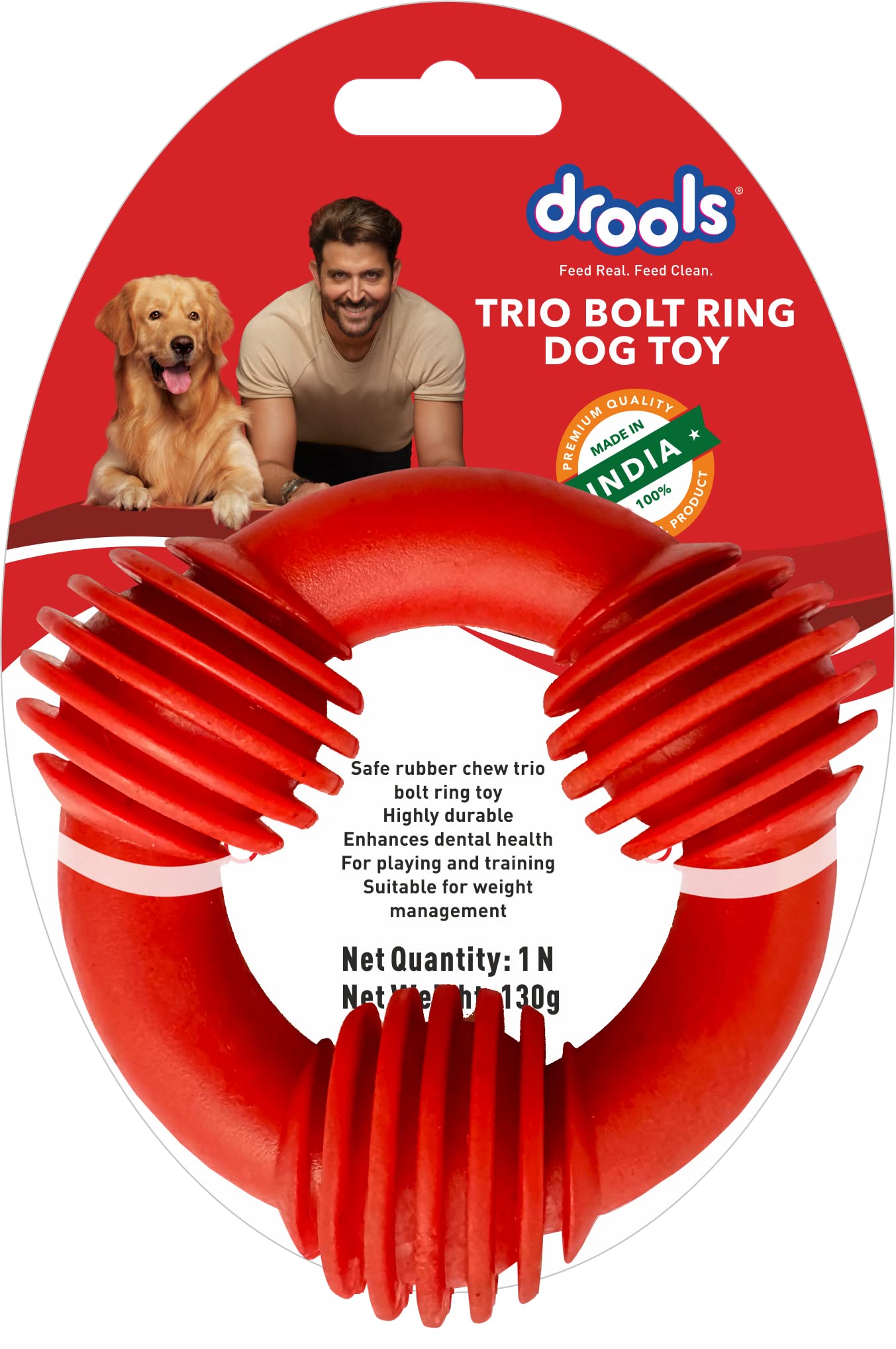 See full amazon price history chart for Drools Dog Non-Toxic Rubber Toy for Dogs, Trio Bolt Ring 130g Pack Drools Dog Non-Toxic Rubber Toy for Dogs, Trio Bolt Ring 130g Pack (B0BS9M28LM) Amazon Price History, Amazon Price Tracker