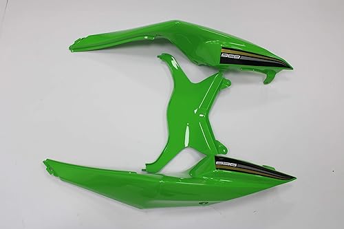 Miniatura 6 de Carenado negro verde para Kawasaki Ninja 2009-2012 ZX6R 636 inyección ABS plásticos posventa carrocería 2010 2011 ZX-6R A057