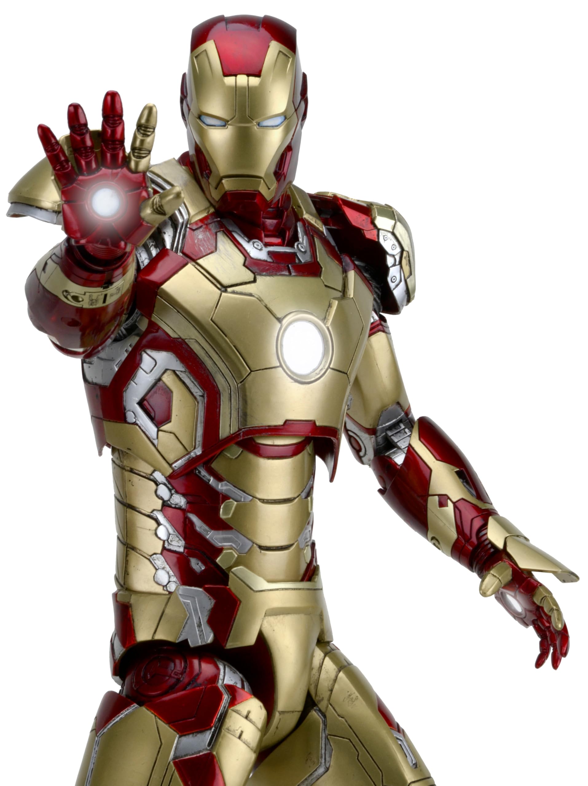 Amazon.co.jp: NECA Iron Man 3 1/4 Scale Iron Man (Mark 42) Action