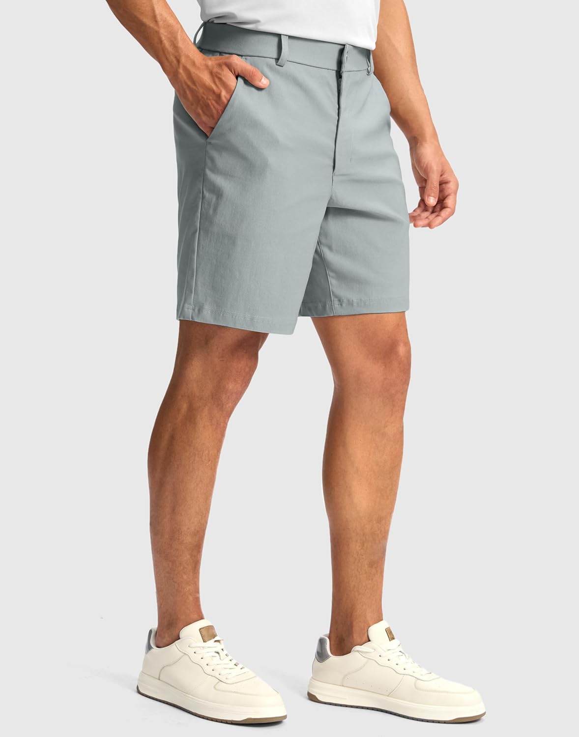 G Gradual Men's Golf Dress Shorts 5"/ 7"/ 9" Stretch Casual Work Flat Front Shorts for Men with 3 Pockets Quick Dry - Image 2