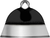 Vista 8 de Angoily Cabezal de azada de jardín reemplazable de 9.25 x 5.90 pulgadas, accesorio de herramienta de deshierbe de acero resistente para aflojar