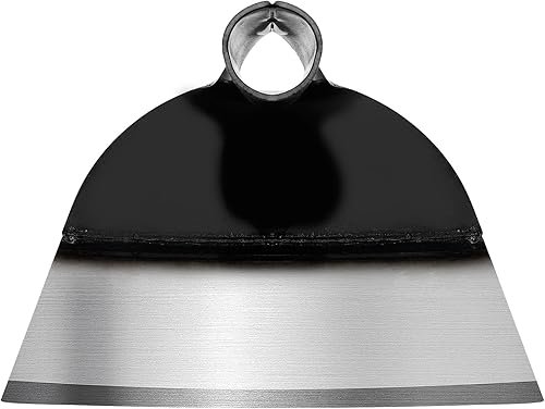 Miniatura 8 de Angoily Cabezal de repuesto de azada de jardín de acero al manganeso, herramienta de deshierbe de mano resistente para aflojar el suelo y cortar