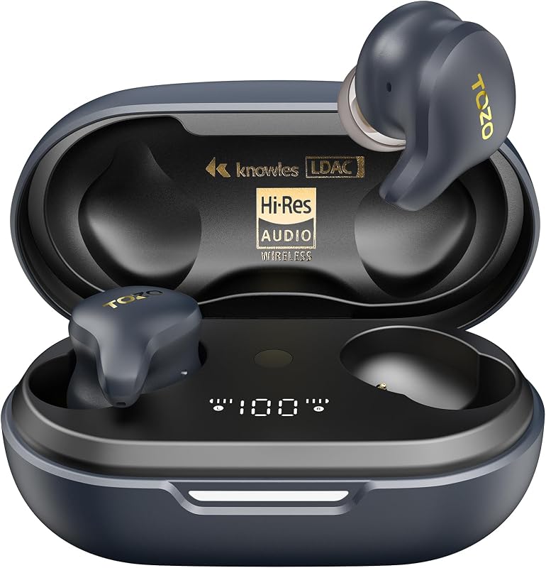 TOZO Golden X1 Wireless Earbuds Balanced Armature and Hybrid Dynamic Driver