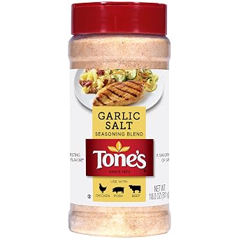 Tones Garlic Salt Seasoning Blend, 18 Ounce