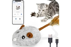 Interactive Cat Toy Mouse, Electronic Hunting and Exercise Toy