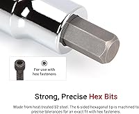 Vista 2 de TEKTON Unidad de 1/2 pulgada x 5/16 pulgadas Hex Bit Socket SHB22208