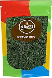 Spirulina Espirulina em Pó 100% Pura 500gr - X Roots