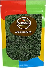Espirulina Spirulina em Pó, Suplemento Natural, 500gr - X Roots