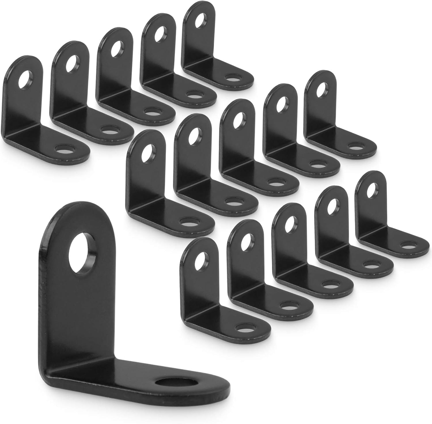 50 pcs L Bracket 26mm X 26mm, Abuff Corner Brace Stainless