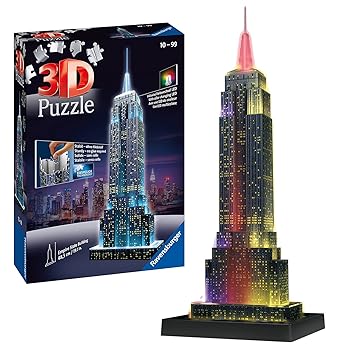 Ravensburger Empire State Building 3D Jigsaw Puzzle 54 Pieces