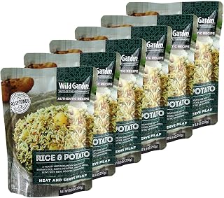 Wild Garden Heat and Serve Pilaf, Rice & Potato, Fully Cooked, Ready to Eat, Microwavable 8.8 oz, 6 pack