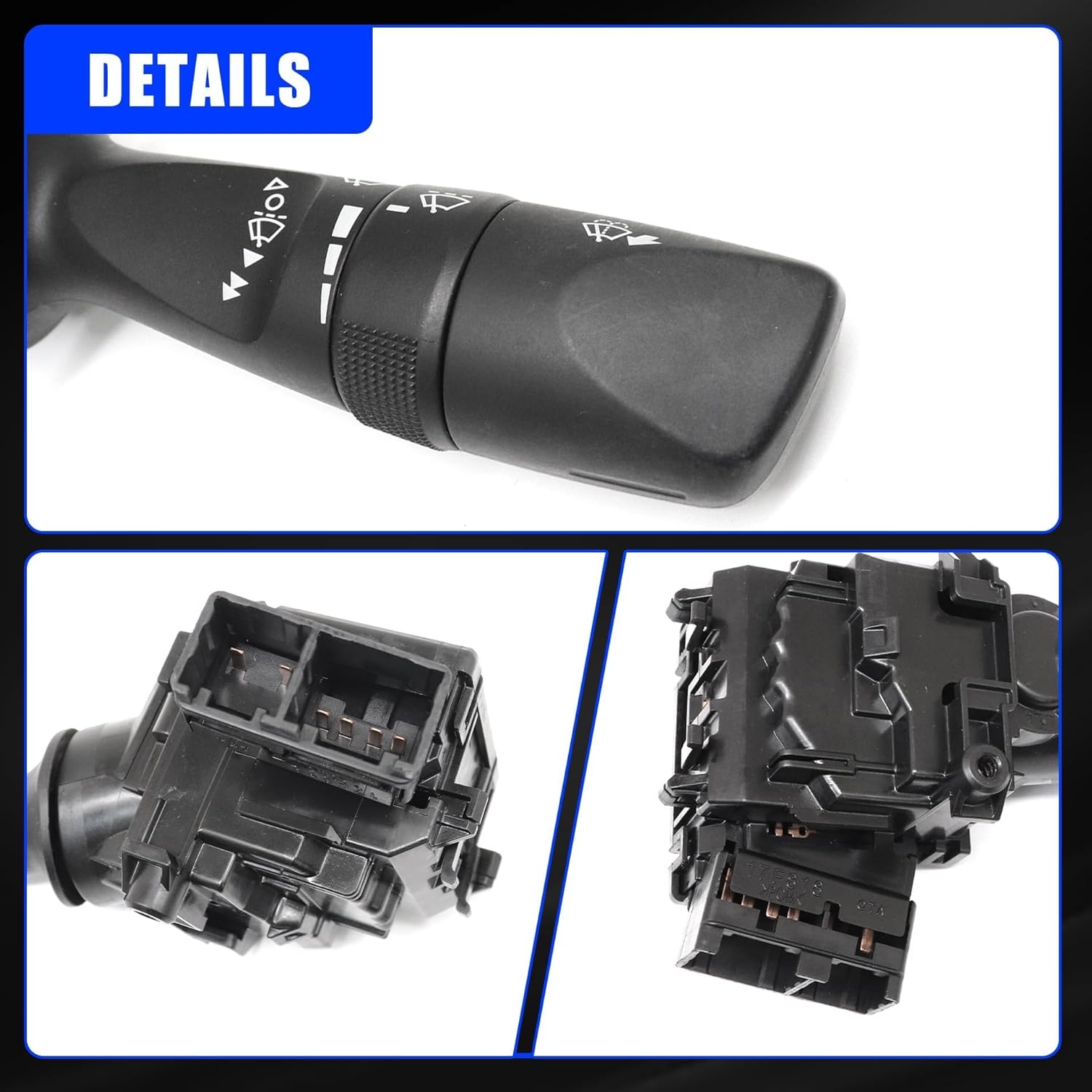 GXARTS Intermittent Windshield Wiper Switch 8465206340 Compatible with Toyota Camry 2012-2017 Compatible with Corolla 2014-2019 Compatible with Avalon 2013-2018 Compatible with Tacoma 2016-2023