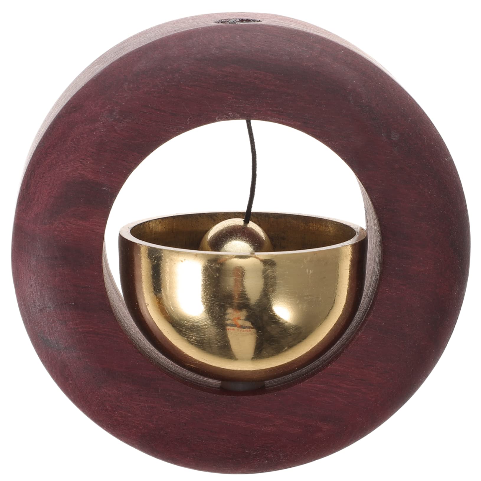 Sonnette de commerçant magnétique en bois Zerodeko pour porte d'entrée