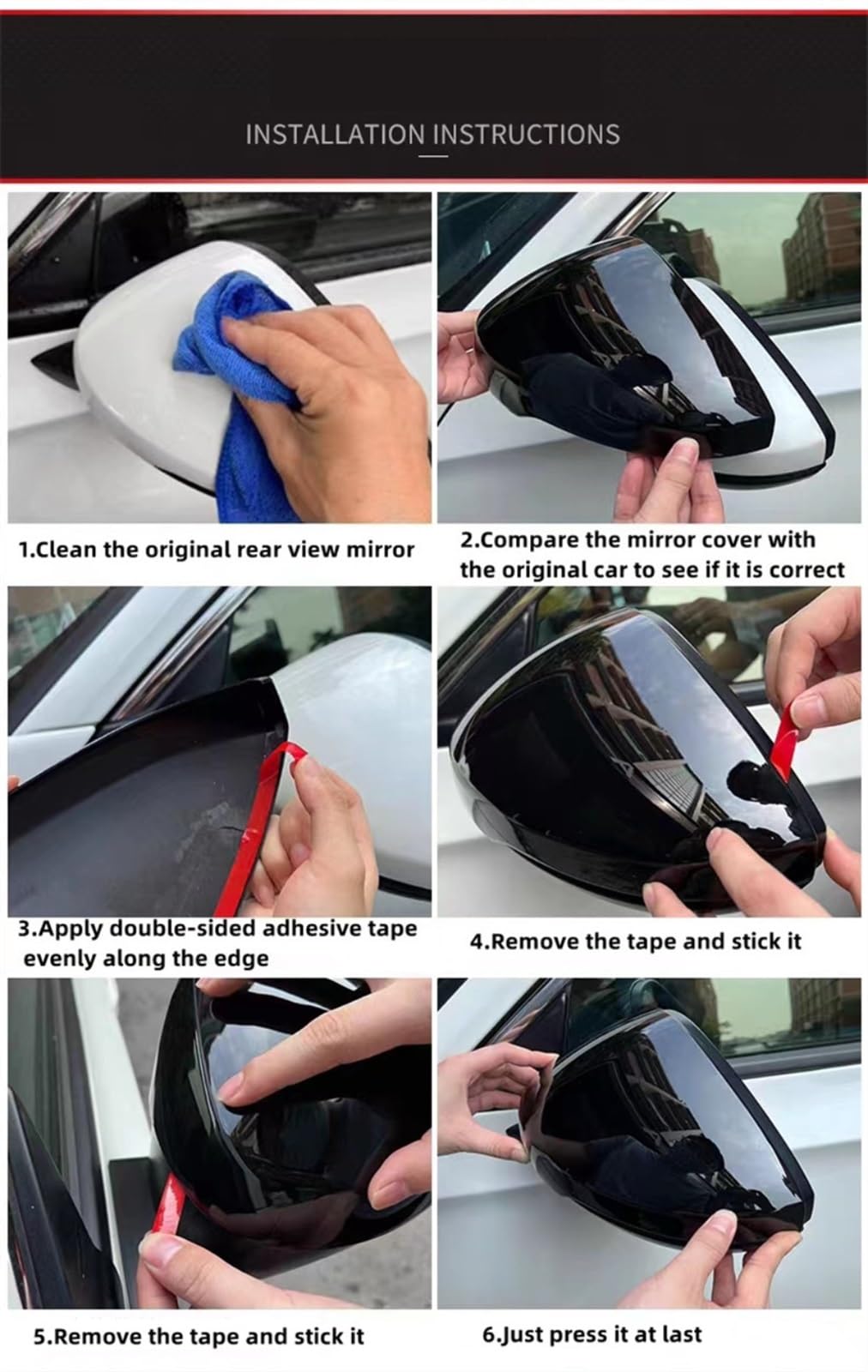 Spiegelkap Voor KIA K3 Voor Cerato Voor Forte 2013 2014 2015 2016 2017 2018 2019 2020 2021 2022 Auto Body Zijdeur Achteruitkijkspiegel Cover Autospiegelkap(2019to2022 Black