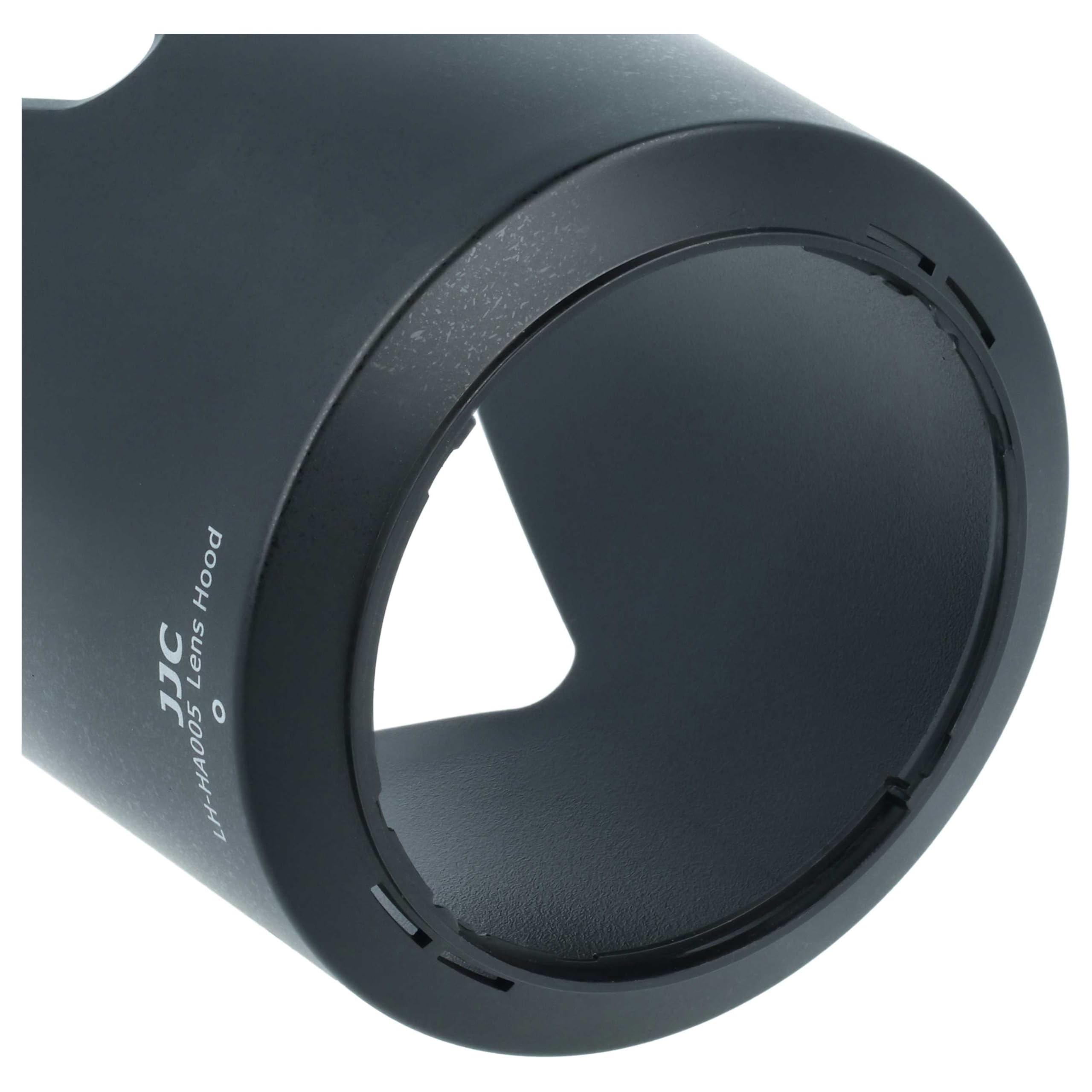 vhbw Paraluce compatibile con Tamron SP 70-300mm f/4-5.6 Di VC USD (Modell A005) obiettivo nero, plastica, tulipano, 9,5 cm