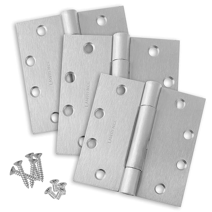 Buy Commercial Door Hinges, Standard Weight Butt Hinge, 4.5 x 4.5, 3
