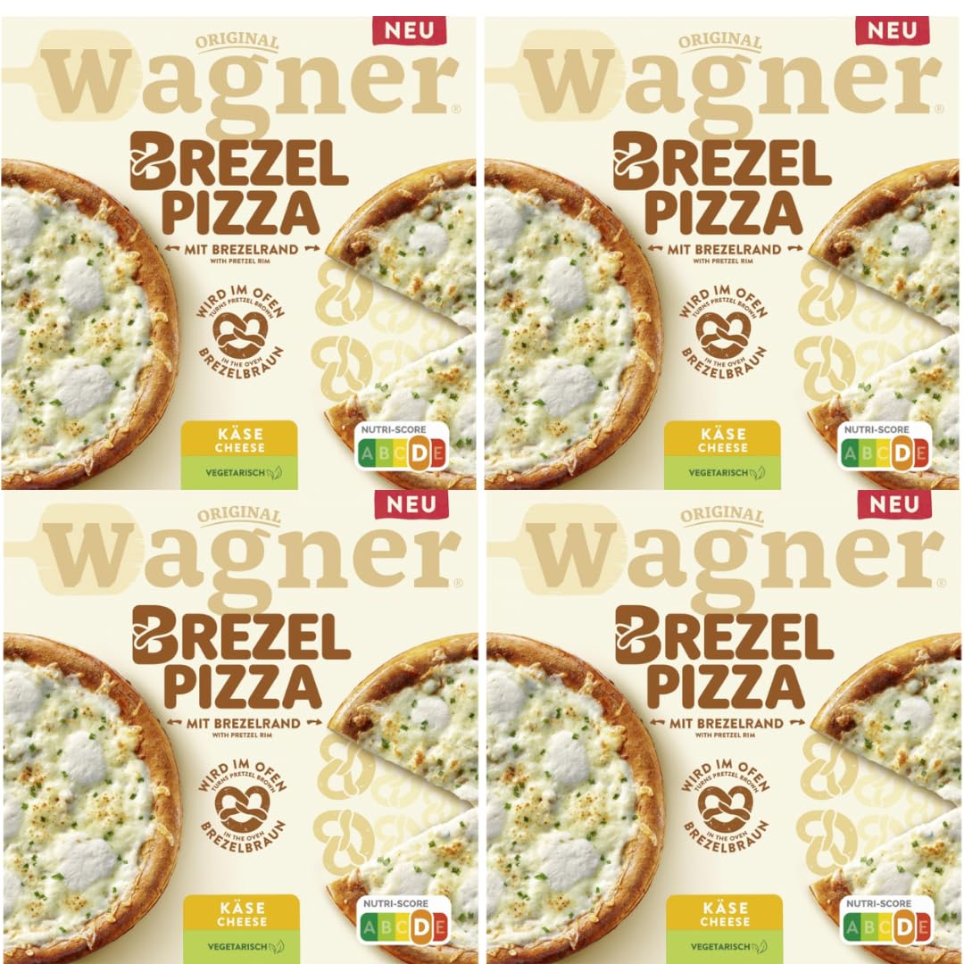 Wagner Pizza Käse 410g x 4 Stück