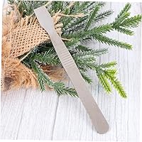 Vista 3 de EXCEART Herramienta de palanca de metal Clamshell Crowbar Soldadura Paste Scraper 4.92 pulgadas Herramienta de carcasa abierta práctica