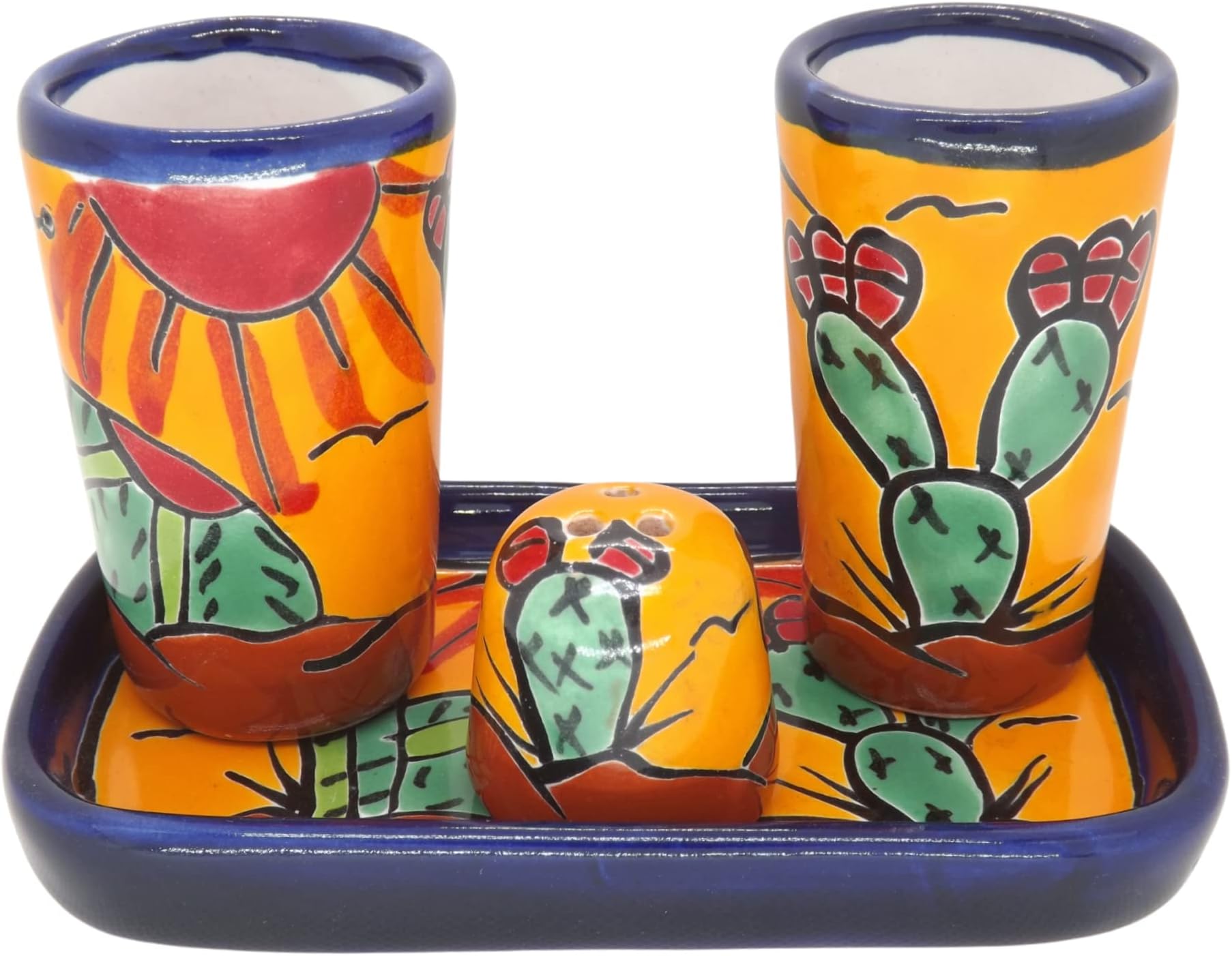 Tequila Shot Glasses, Handmade Tequila Gift Set Includes 4