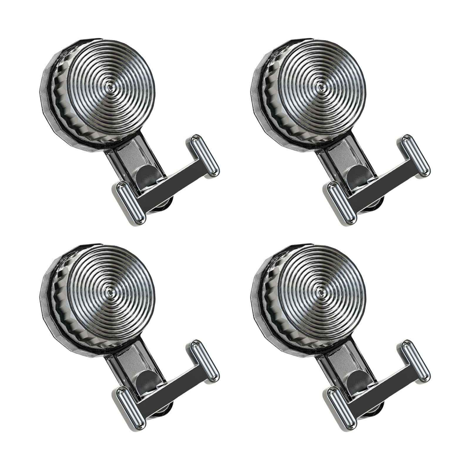 Tsophreniq 4pcs Without Drilling Suction Hook Strong Adhesion for Kitchen Bathroom and Waterproof Designs Bathroom Towel Hook