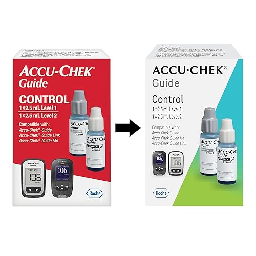 Miniatura 2 de Accu-Chek Solución de control de la diabetes Guide para el monitoreo de glucosa en sangre diabética (Nivel 1 y 2 para los medidores de prueba Guide