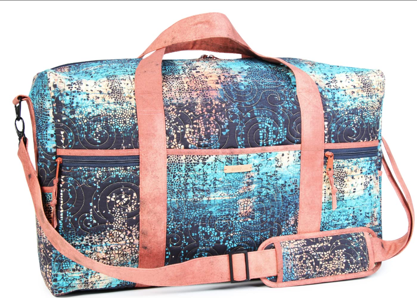 Patterns By Annie White Travel Duffle Bag 2.1,