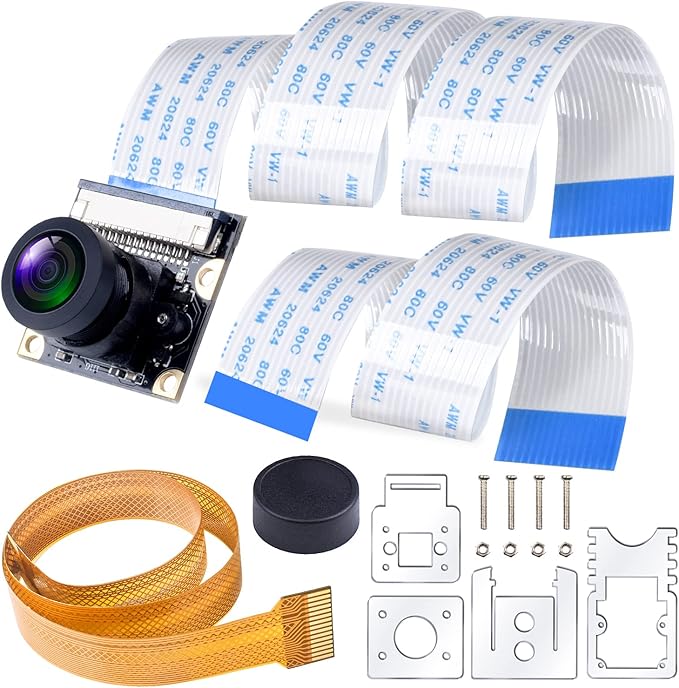 Amazon.com: Smraza Raspberry Pi 4 Camera Module 5 Megapixels 1080p ...