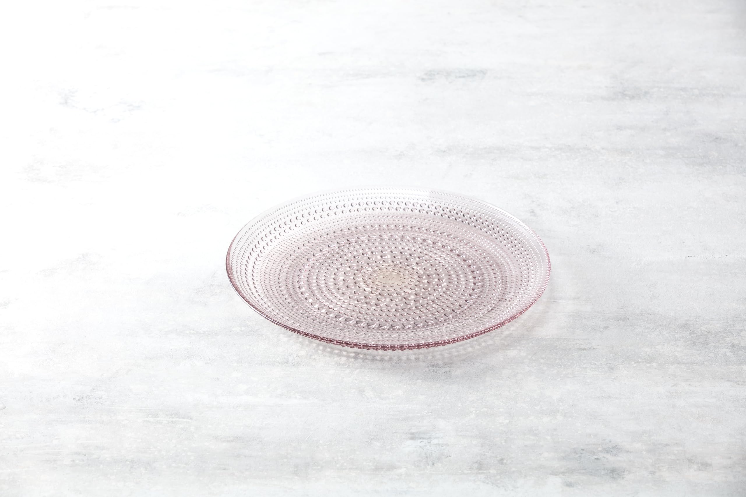 Fortessa Júpiter Hobnail - Plato llano de 10.5 pulgadas (juego de 4), color rosa