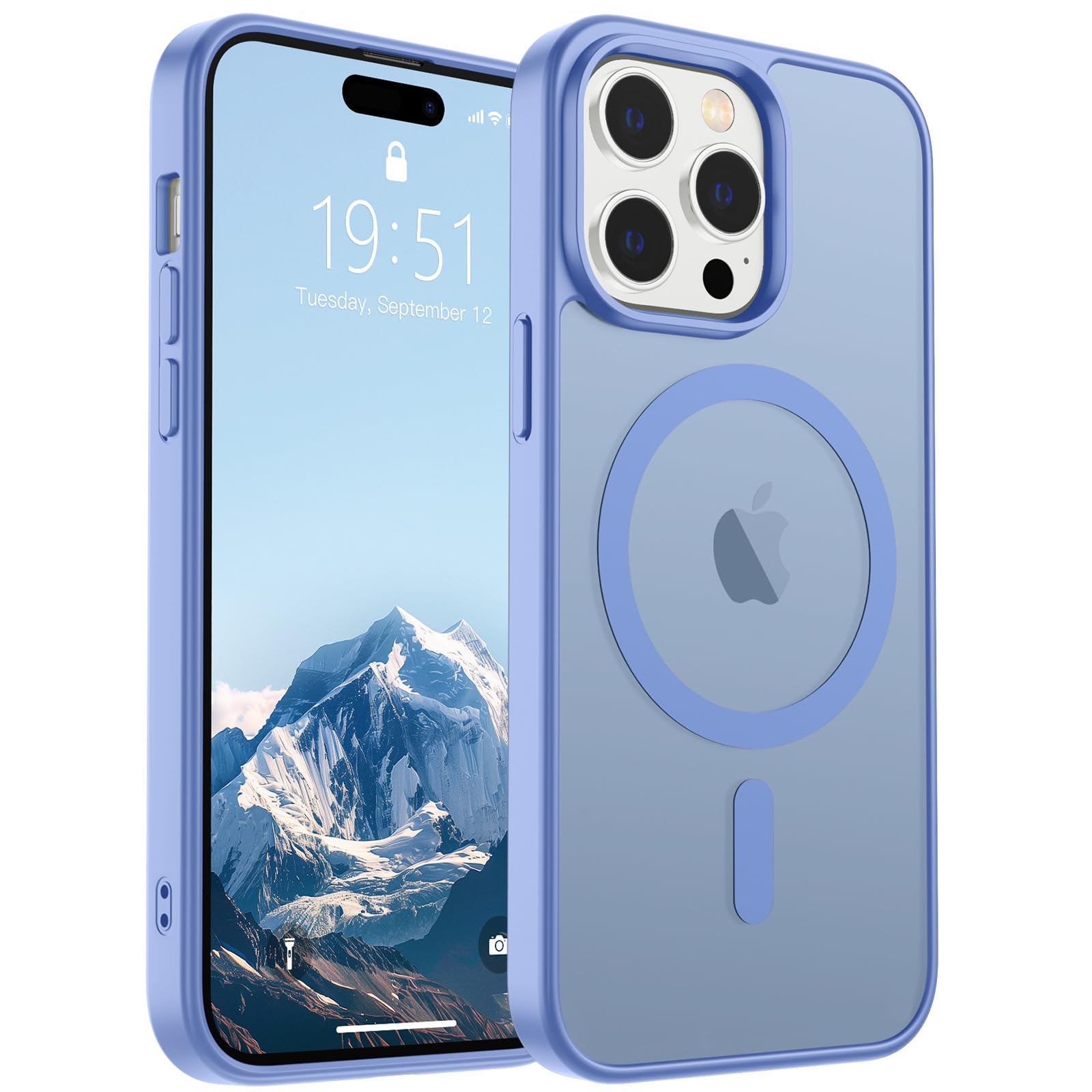 Coque iPhone 14 Pro antichoc et mate compatible chargeur MagSafe - 8