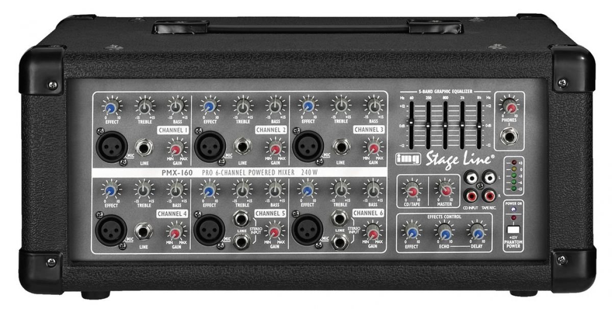 Stage Line PMX-160 Powered Mixer