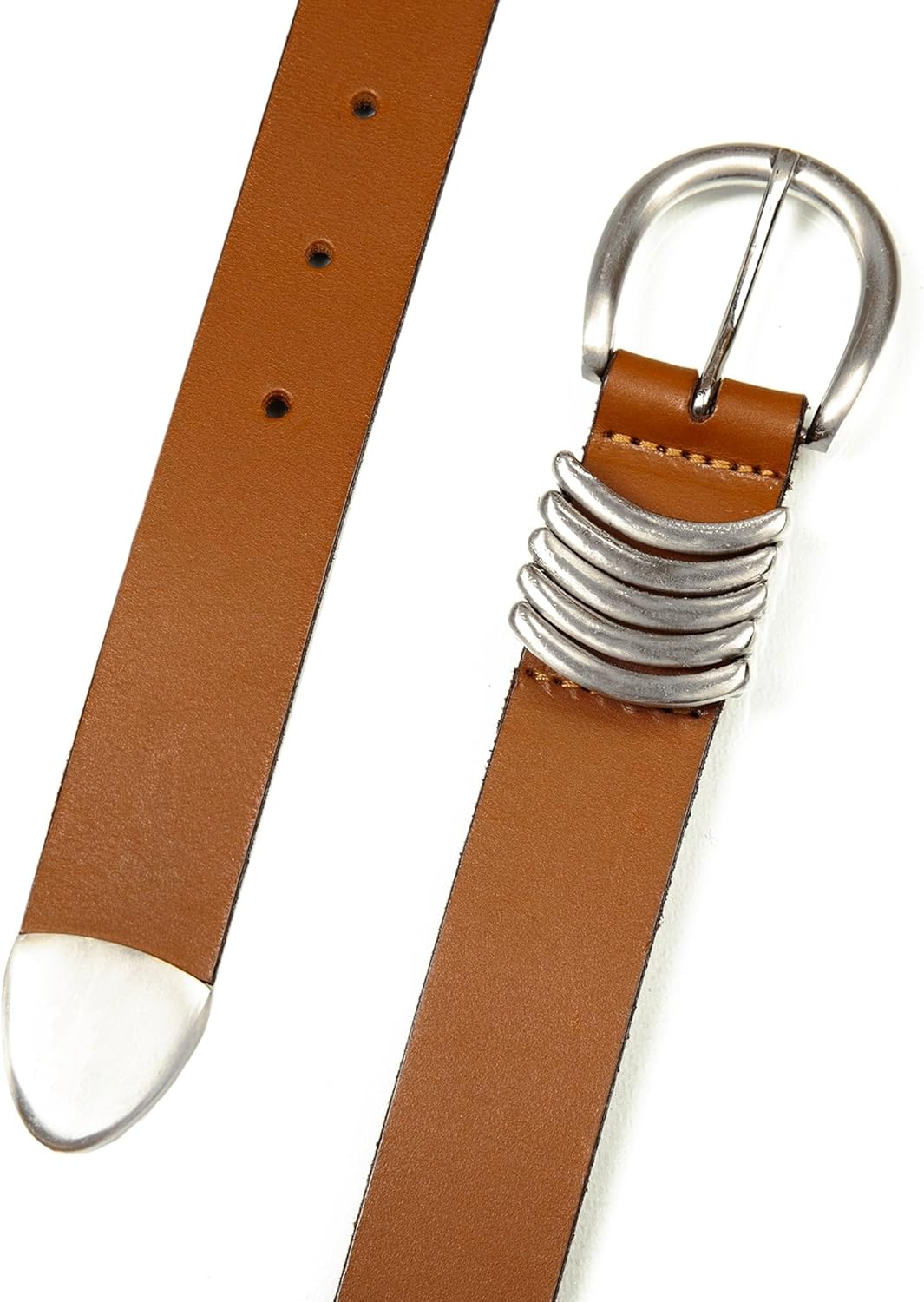 Lucky Brand Women's Fashion Leather Belt | Stylish | Trend | Classic | Modern | Jean | Pant | Skirt | Dress - Image 4