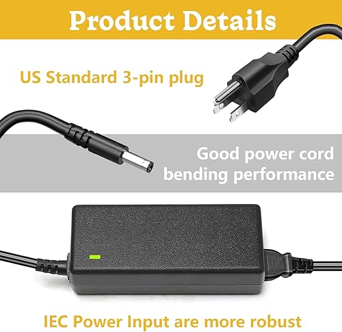 Miniatura 7 de Cargador de fuente de alimentación de 22 V para Skullcandy Barrel Bluetooth Boombox Altavoz 2SKSK1849 2SKSK1849B0L2 2SKSK1849I0L2 Bluetooth Boombox