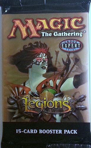 1 (una) Paquete de tarjetas de Magic the Gathering MTG Legions Booster Pack (15) por magic: The Gathering
