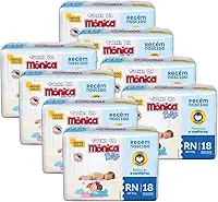 Fralda Turma da Monica Baby Jumbinho RN 144 Unidades