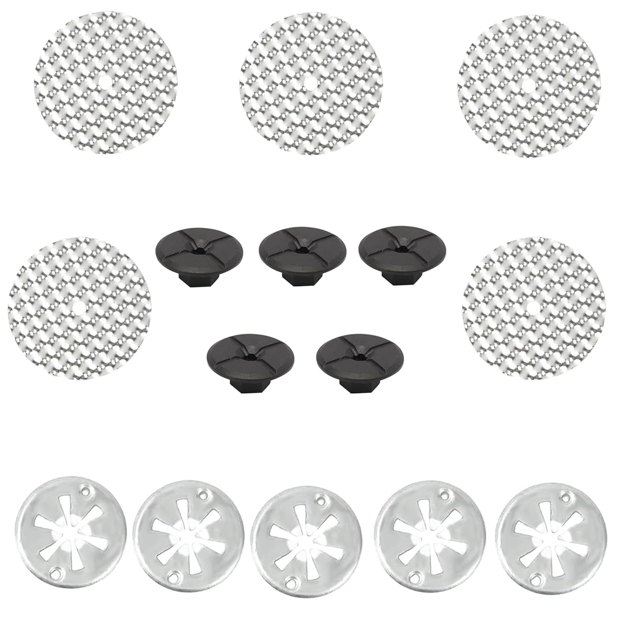 Nadinsta Hitzeschutzblech Reparatursatz 35 Teile - Für VW Audi Skoda