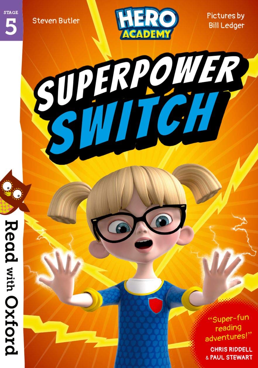 Read with Oxford Stage 5 Hero Academy Superpower  by Steven Butler PAPERBACK