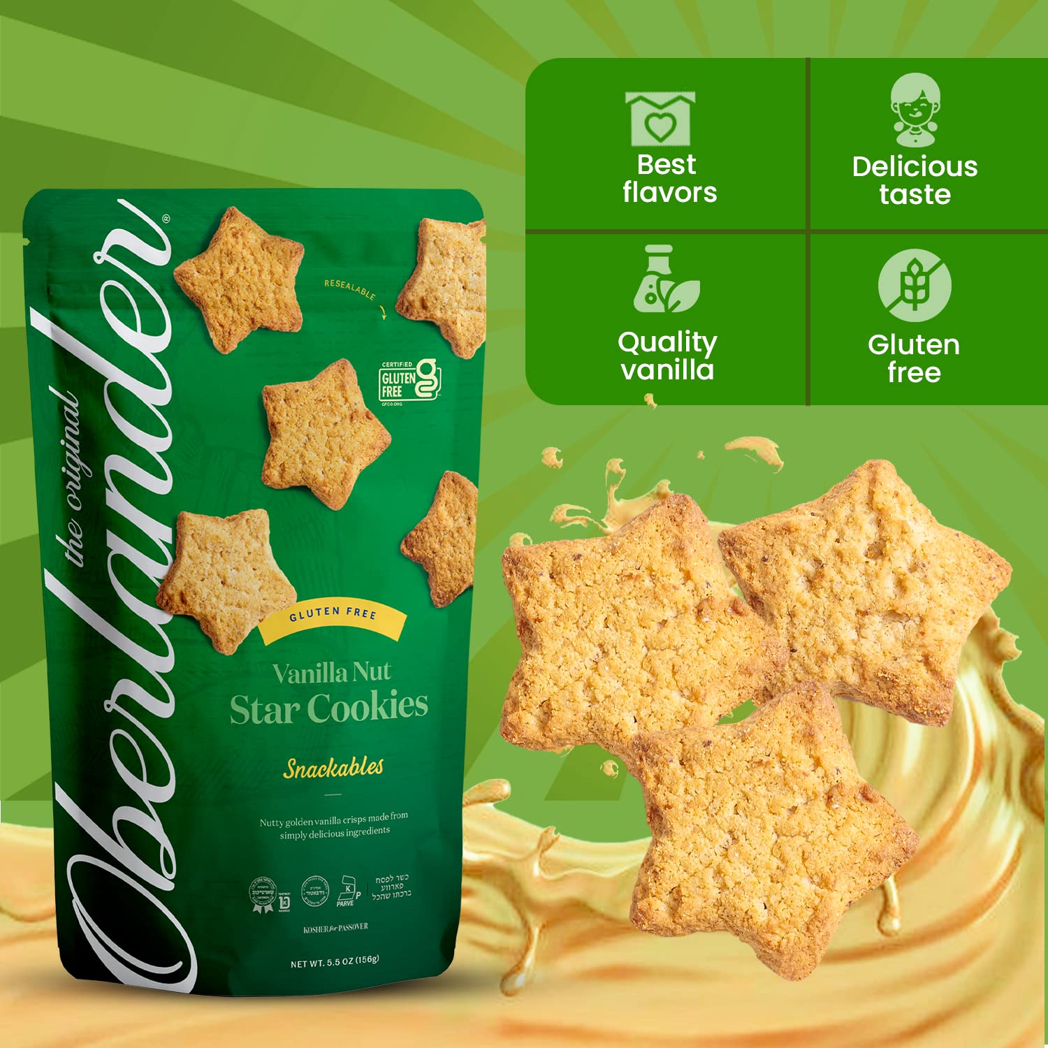 Amazon.com: Oberlander Gluten Free, Certified Kosher For Passover