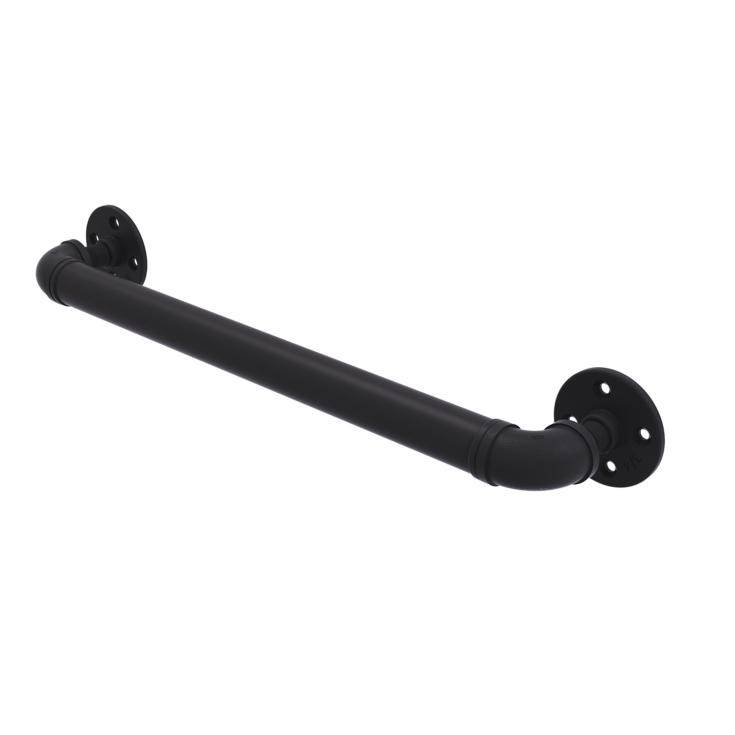 Allied BrassP-700-24-GB Pipeline Collection 24 Inch Grab Bar, 24", Matte Black