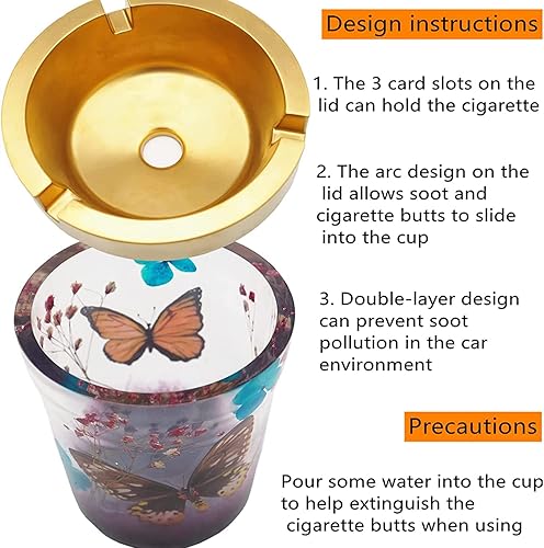 Miniatura 4 de Moldes de resina para cenicero de automóvil, molde de fundición de silicona para cenicero de automóvil, molde de cenicero de automóvil con