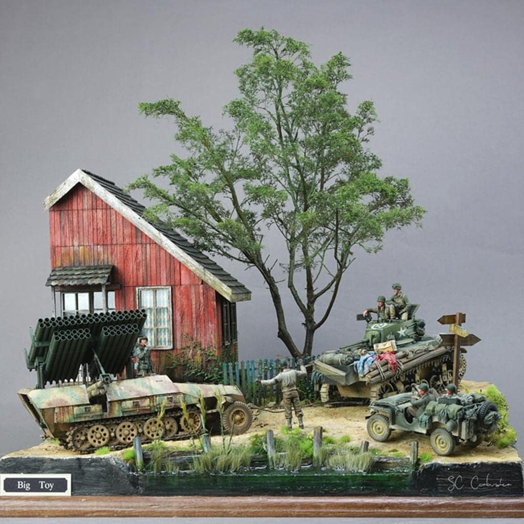 LoveinDIY Diorama Layout 1/35 DIY Table Model Kits