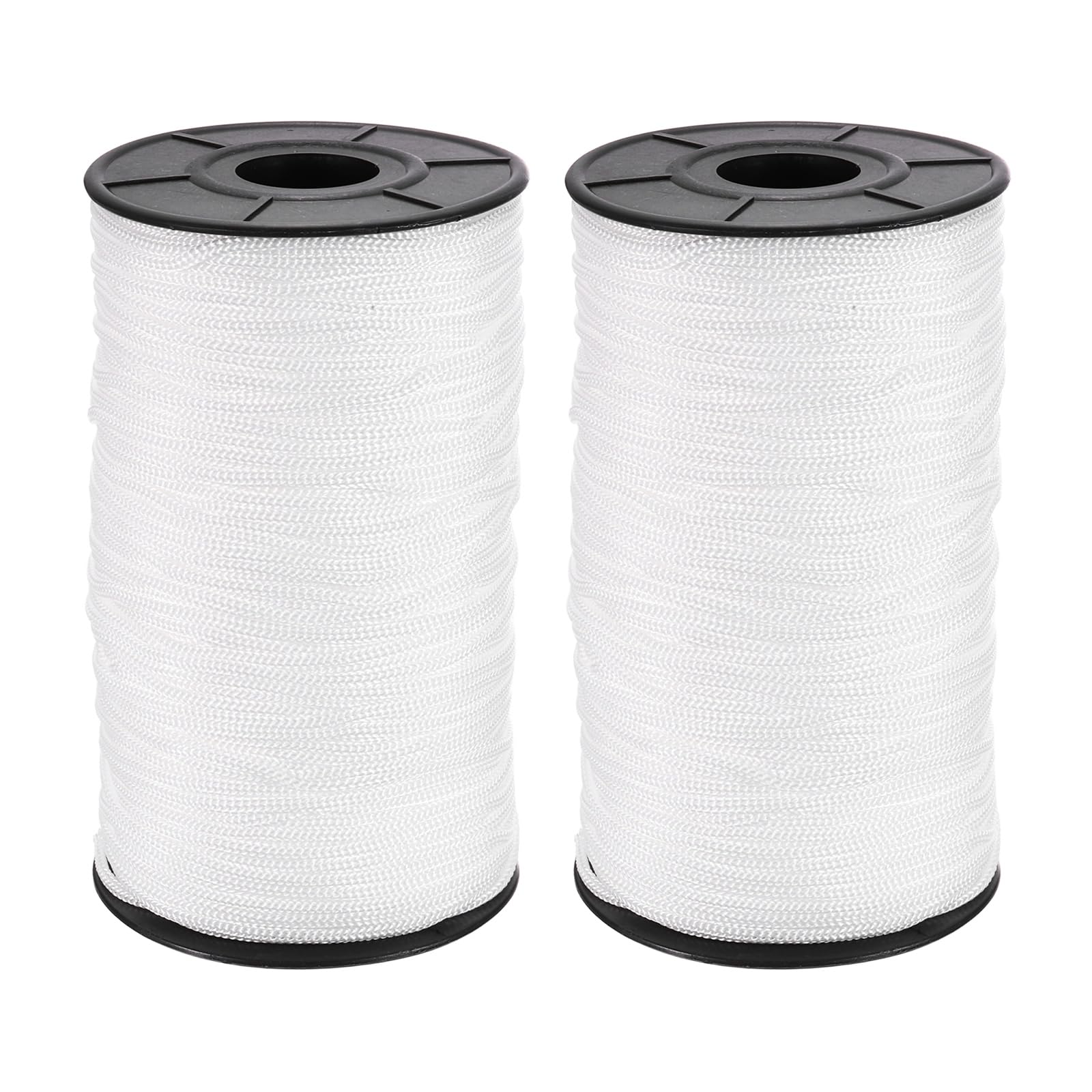 Cuerda de macramé de poliéster blanca de 3 mm para tejer bolsos y tapices
