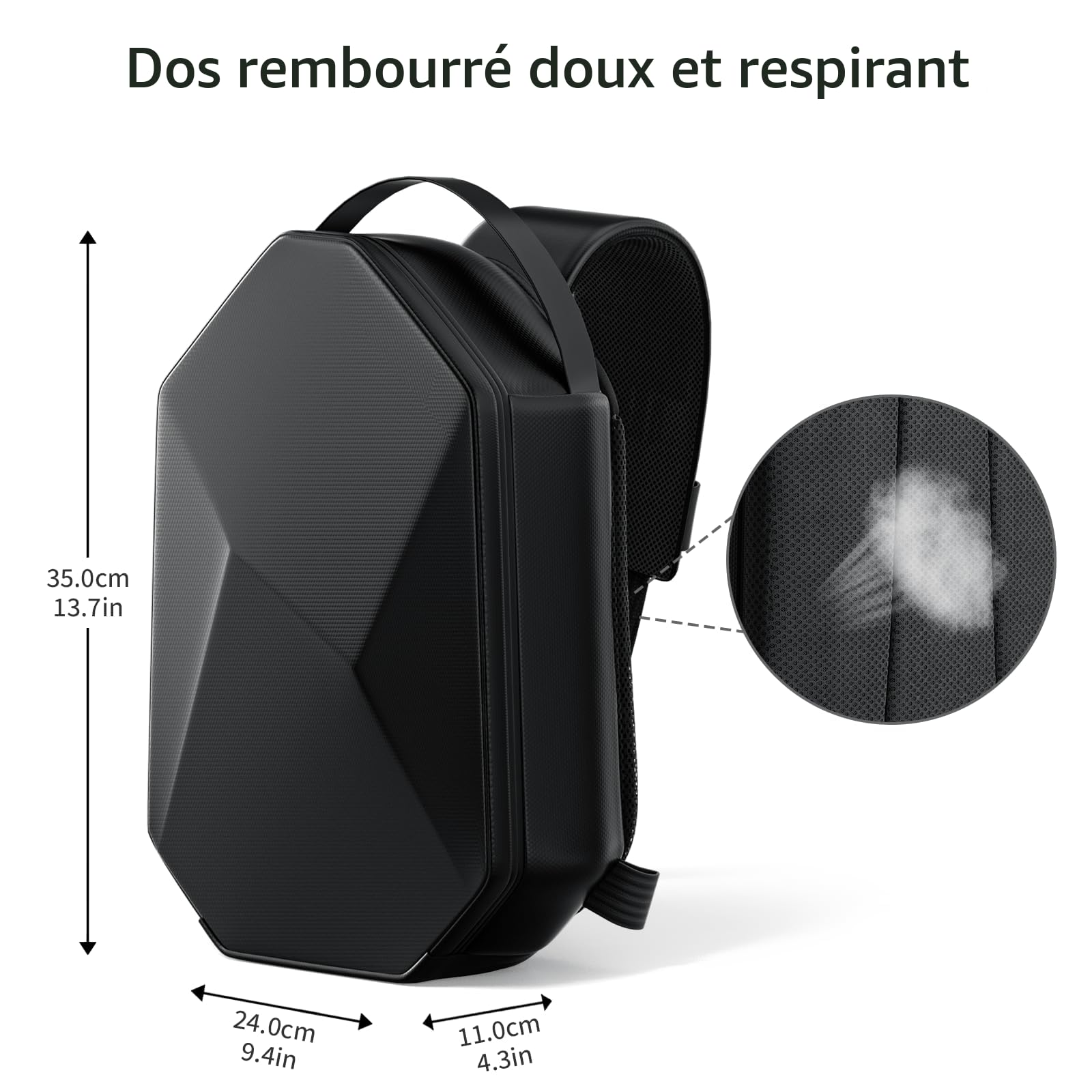 Étui de Transport pour Meta Quest 3S/3/2/Vision Pro/Pico 4, Étui de Voyage Rigide Compatible avec Kiwi Design/Bobovr Elite Sangle de Batterie et Accessoires de ContrôLeurs, Sac à Dos à BandoulièRe