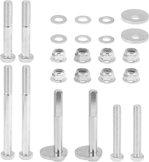 ACROPIX Front Control Arms Cam Bolts for Dodge for Ram 1500 4x4 2002-2008 for Ram 2500 3500 2003-2009 8.8 Grade Front Camber Adjustment Bolt Hardware Kit Eccentric Cam Washer
