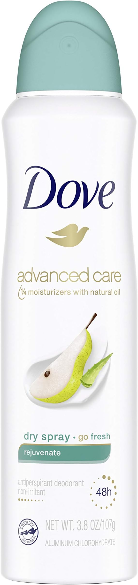 Dove Rejuvenate Dry Spray Antiperspirant Deodorant 3.8 oz