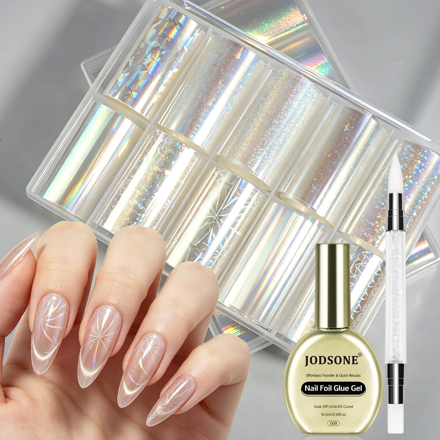 Nail Foil Glue - Perfect Foil Transfer -14