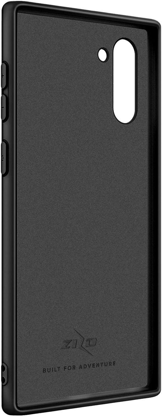 ZIZO Revolve Series for 2019 Samsung Galaxy Note 10 Case | Built-in Ring Holder, Kickstand, Ultra Thin Design Magnetic Mount Compatible (Magnetic Black)