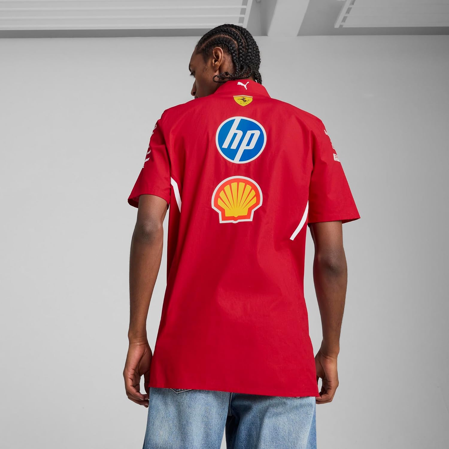 PUMA Scuderia Ferrari F1 2025 Team Shirt - Red - Image 3