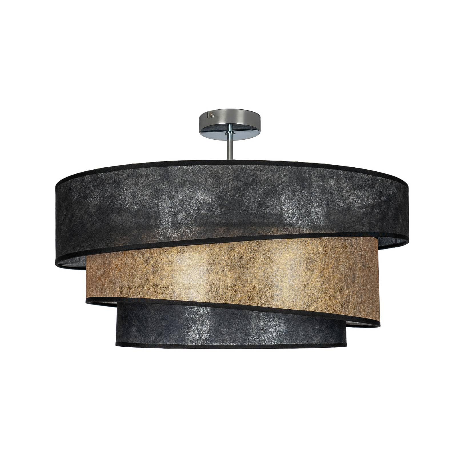 Lindby Ceiling Light Ayvira dimmable (Modern) in Black for e.g. Living Room & Dining (3 Light Sources, E27) from Ceiling lamp